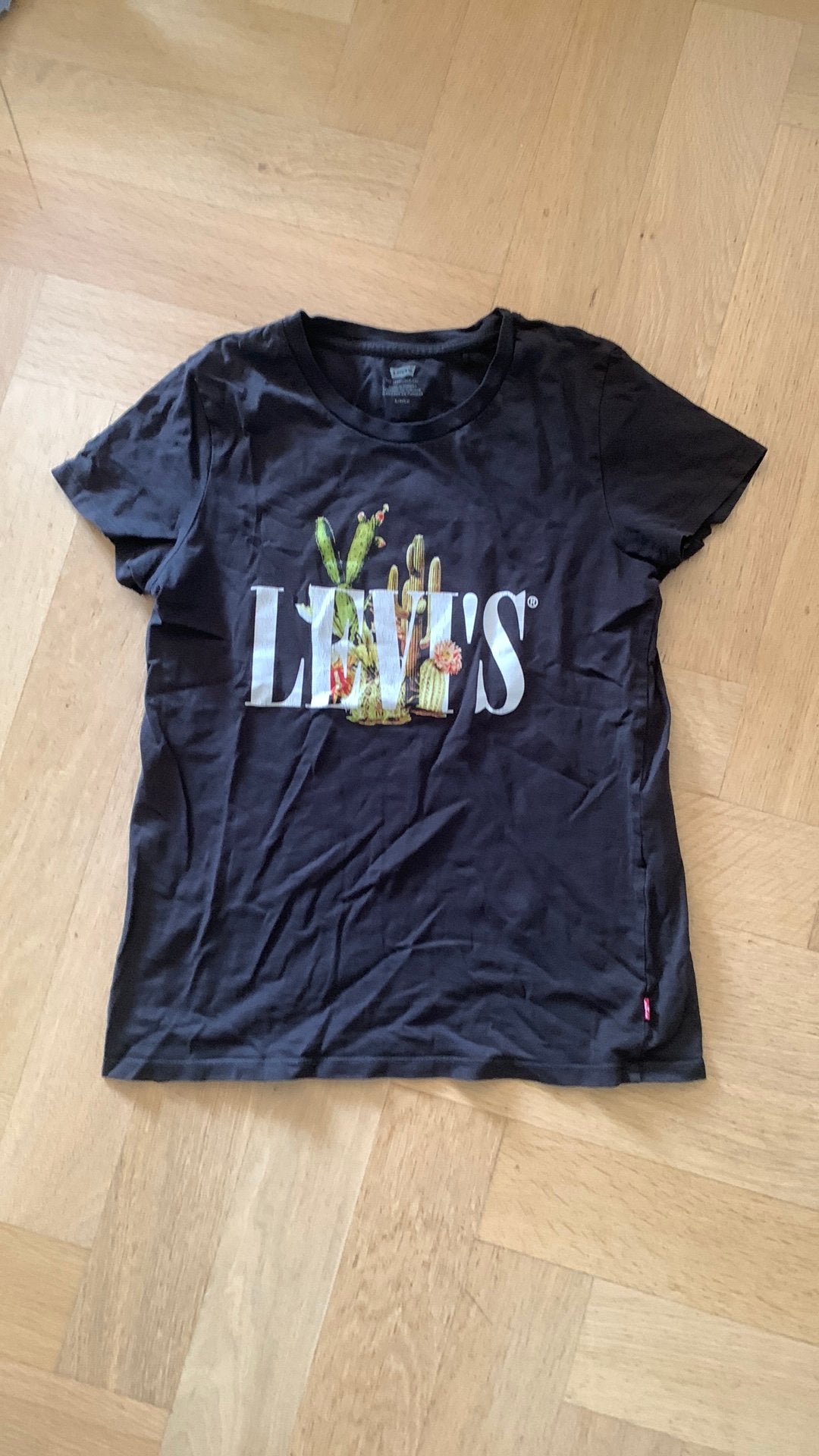 T shirt, Kleding | Dames, T-shirts, Ophalen of Verzenden, Gedragen, Zwart, Korte mouw