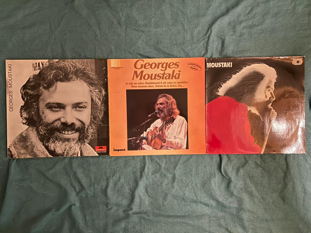 4 LP's Georges Moustaki (ook per stuk te koop), Cd's en Dvd's, Vinyl | Pop, Ophalen of Verzenden, Gebruikt, 12 inch