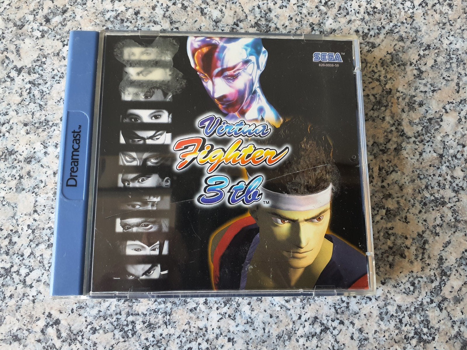 Virtua fighter 3th voor Sega Dreamcast., Gebruikt, Vechten, Verzenden, 2 spelers