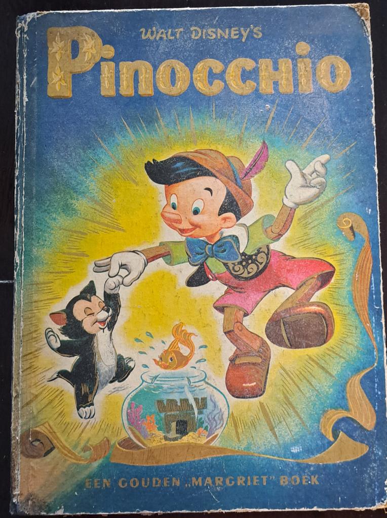 Walt Disney"s Pinocchio uit 1956, Ophalen of Verzenden, Mickey Mouse, Gebruikt, Overige typen