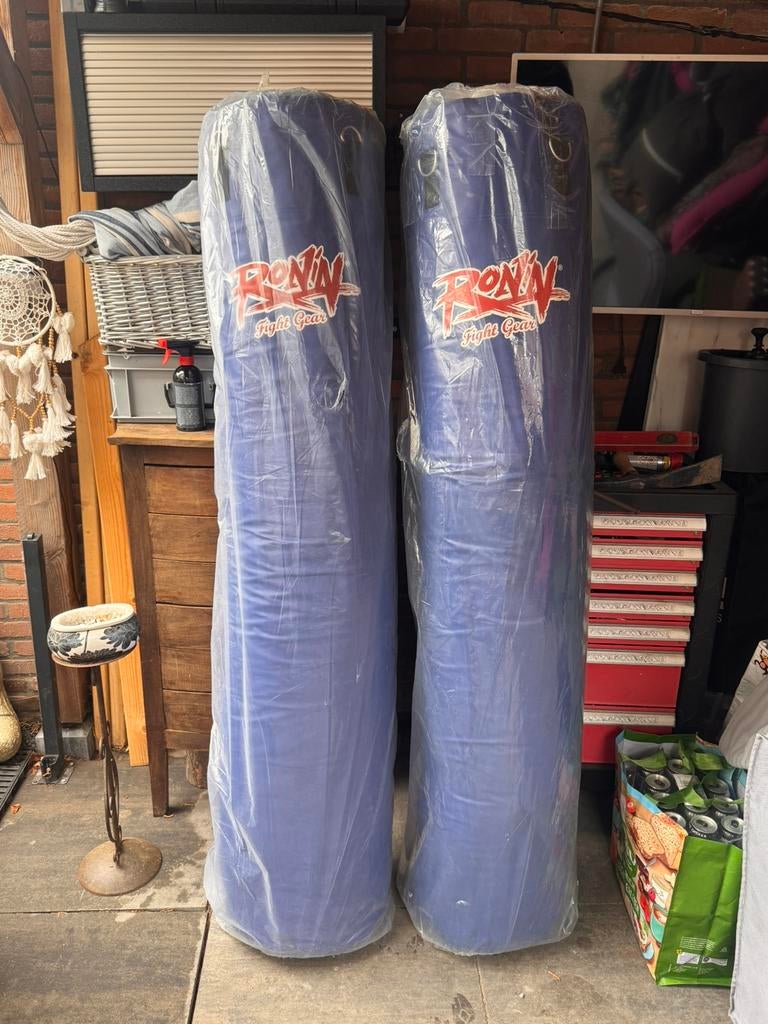 Bokszak 180cm Blauw Ronin, Ophalen, Nieuw, Bokszak