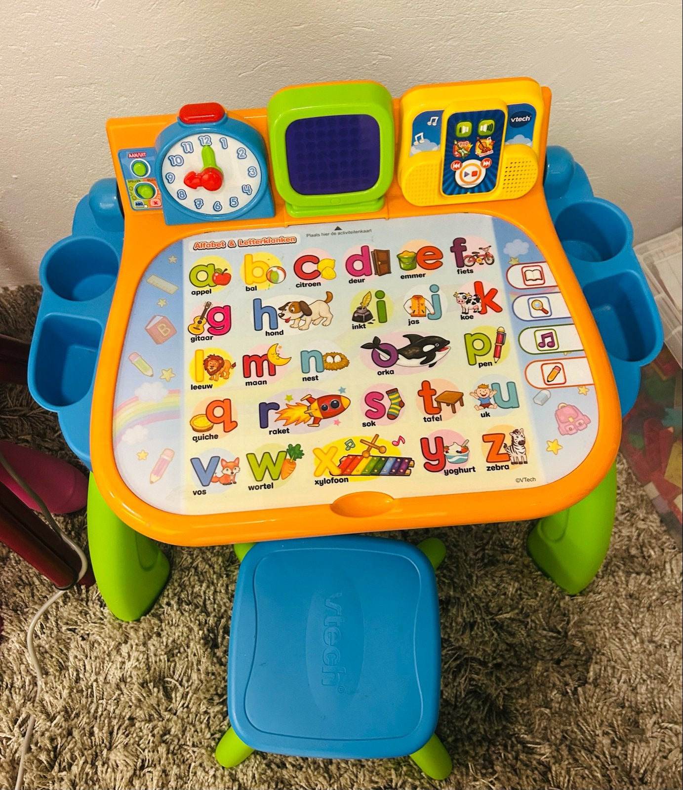 VTech Alfabet & Letterstation - Educatief Speelgoed, Ophalen, Zo goed als nieuw, Taal en Lezen, Met licht