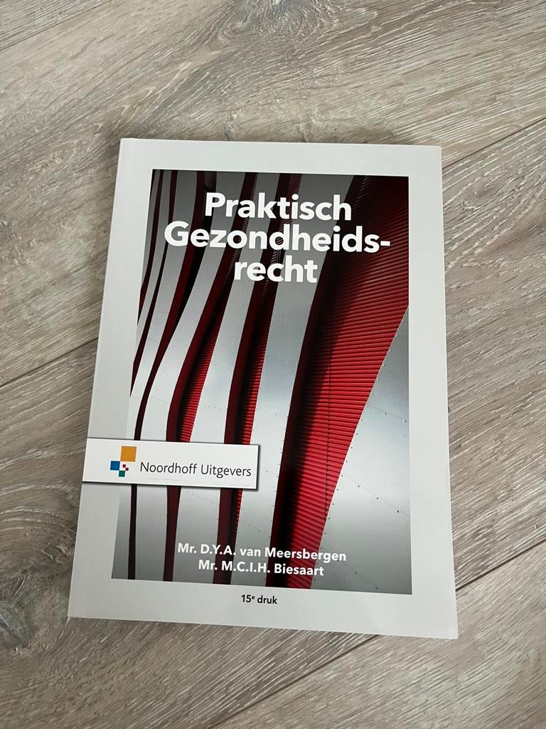 Praktisch gezondheidsrecht, Boeken, Ophalen of Verzenden, Zo goed als nieuw, Economie en Marketing