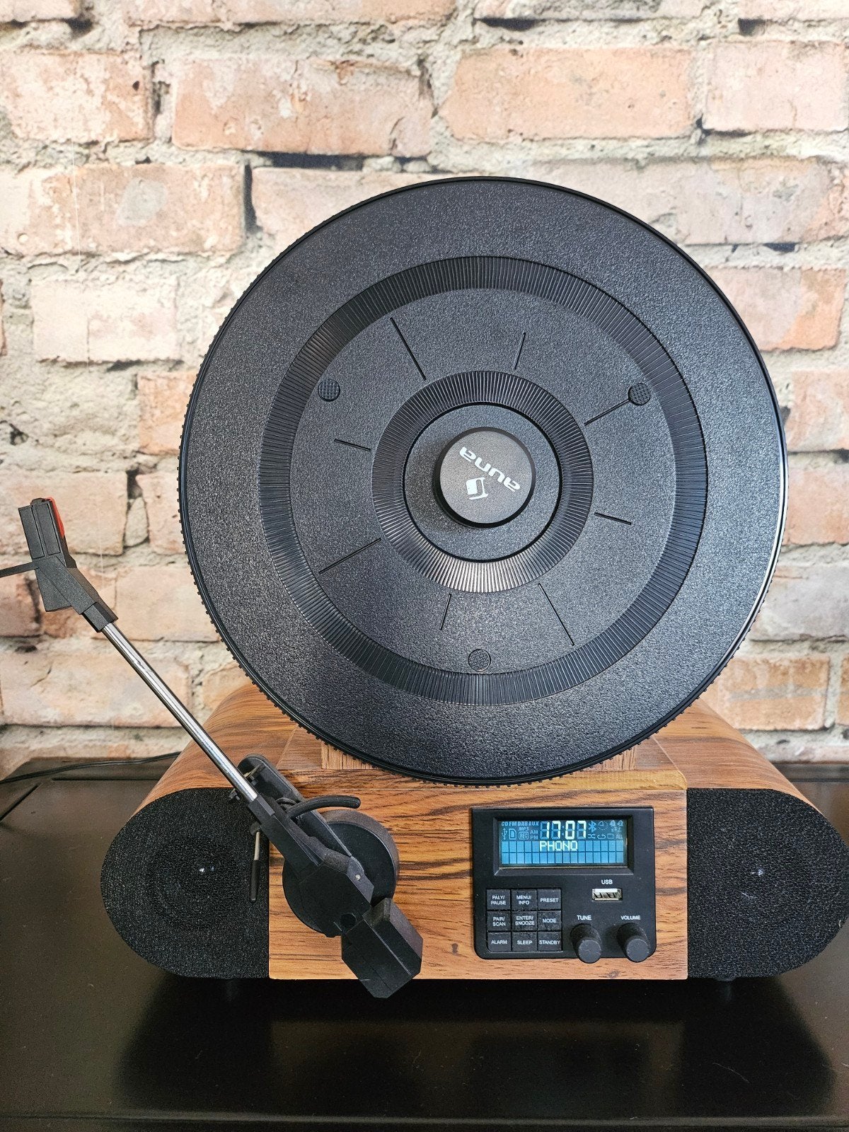 Verticalo DAB Retro Vintage Platenspeler - BT, USB, AUX, Zo goed als nieuw, USB-aansluiting, Platenspeler, Ophalen