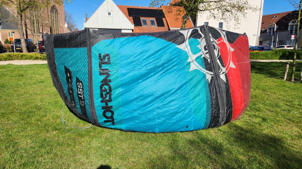 Slingshot SST V5 9m kite, Ophalen, Gebruikt