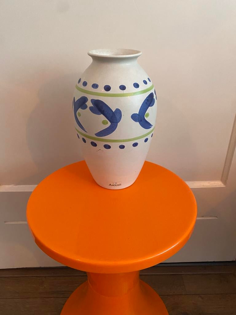 Scheurich Amano Vaas, Overige kleuren, Ophalen of Verzenden, Minder dan 50 cm, Glas