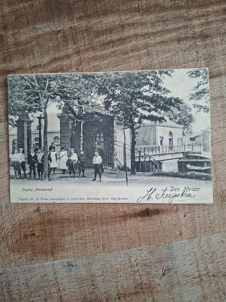 den helder, Ophalen of Verzenden, Voor 1920, Gelopen, Noord-Holland