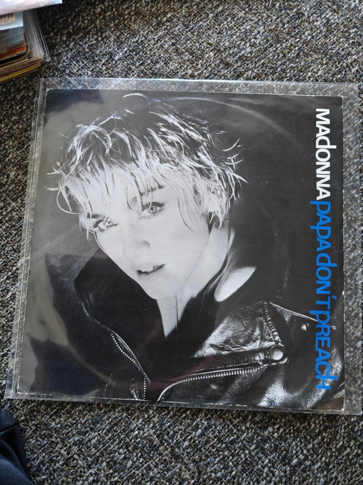 Madonna -Papa don't preach, Cd's en Dvd's, Vinyl Singles, Gebruikt, Pop, Ophalen of Verzenden