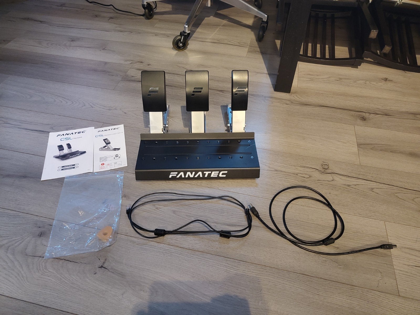 Fanatec CSL Pedals  + CSL Load Cell Kit, Computers en Software, Joysticks, Ophalen, Zo goed als nieuw