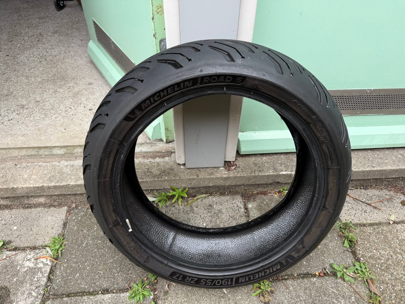 Michelin Road 6 190/55 17ZR, Motoren, Ophalen of Verzenden, Gebruikt
