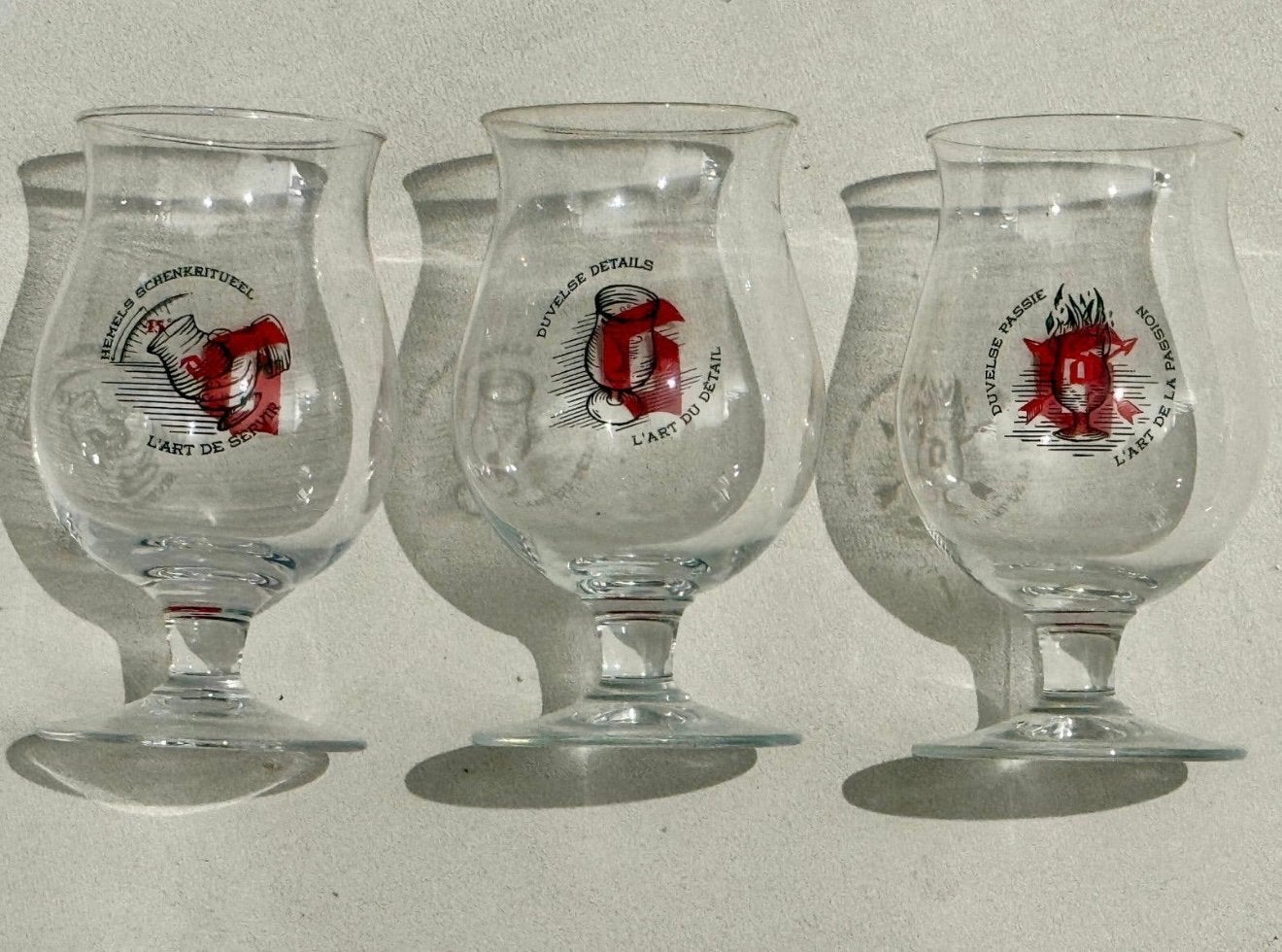 Duvel - 'l'Art', Verzamelen, Biermerken, Ophalen of Verzenden, Nieuw, Glas of Glazen, Duvel