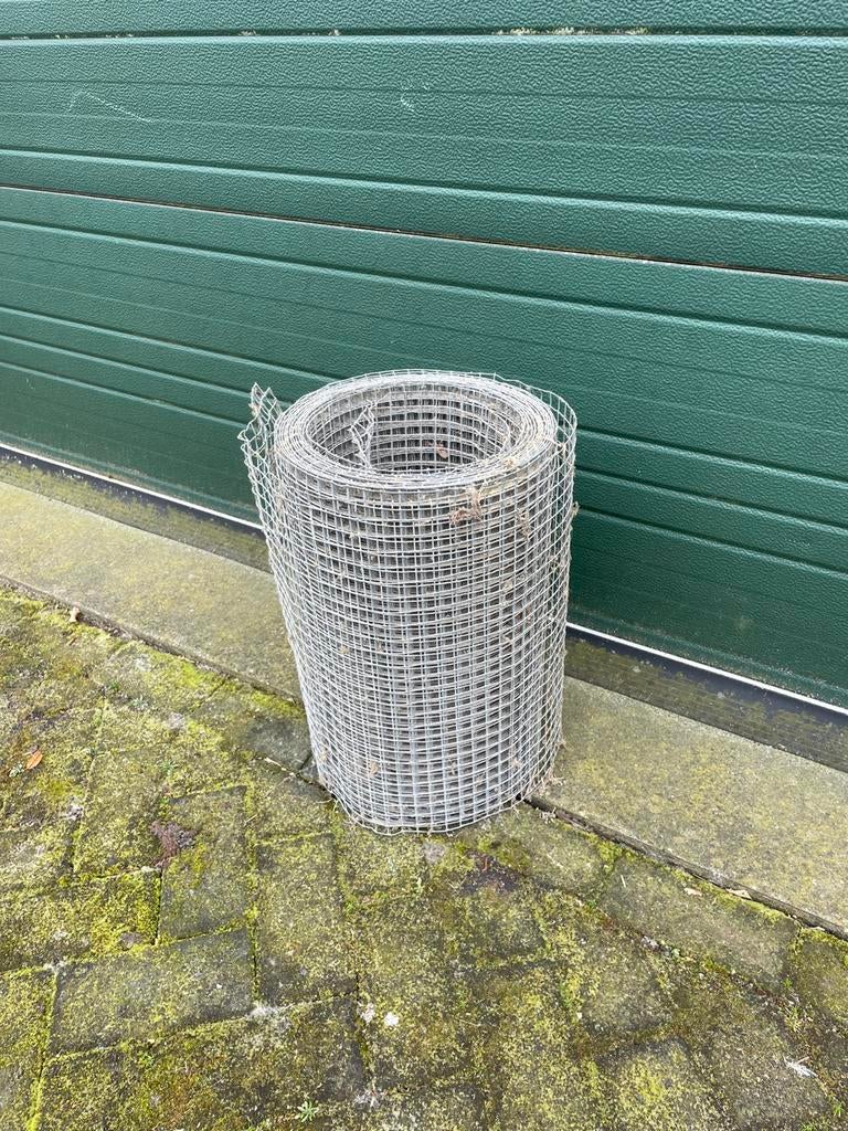 18x Vogelgaas/kippengaas/moestuingaas., Tuin en Terras, Gaas en Draad, Ophalen, Zo goed als nieuw, 20 meter of meer