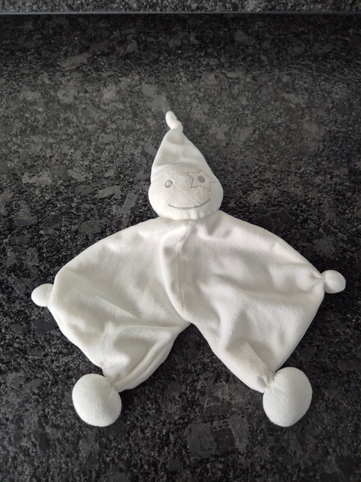 Prenatal - Knuffeldoekje Spookje met ster om oog wit, Ophalen of Verzenden, Zo goed als nieuw, Overige typen