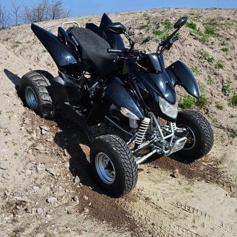 XXL 2takt quad Access SP50 met 100cc blok + NL brom kenteken, Fietsen en Brommers, Ophalen, Tweetakt, Gebruikt, 100 cc