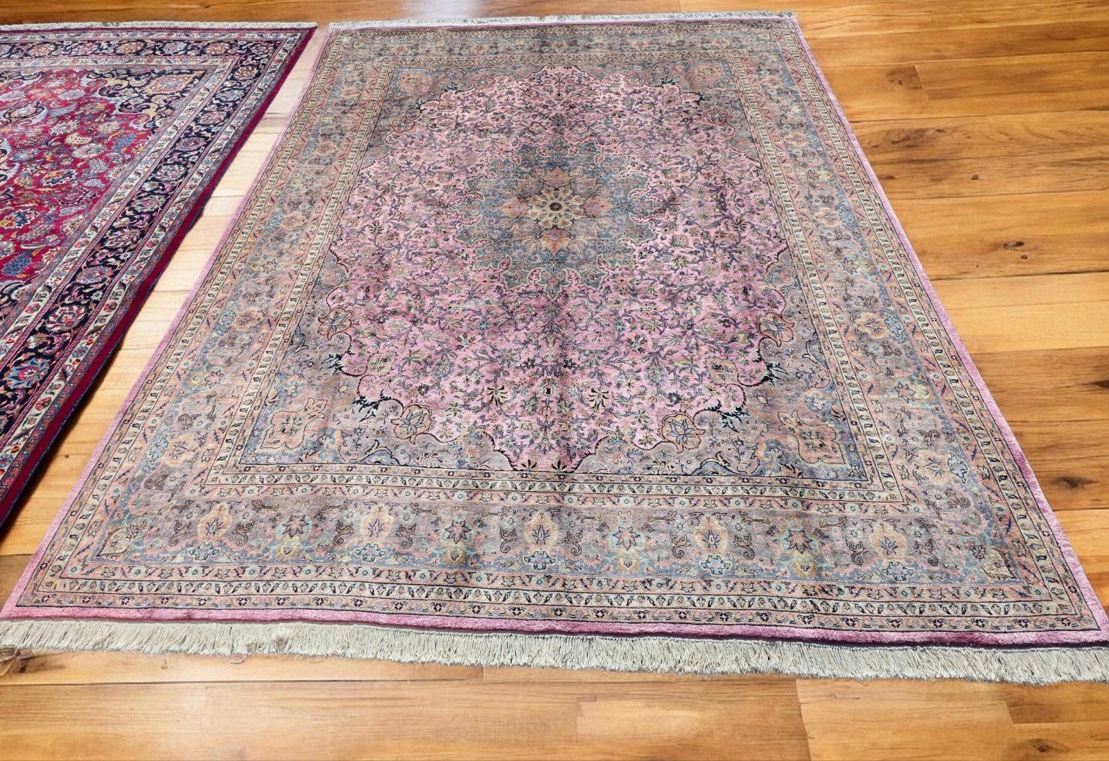 Handgeknoopt oosters tapijt lahore 365x277, Huis en Inrichting, Stoffering | Tapijten en Kleden, Info@SlatsAntiek.nl, Perzisch