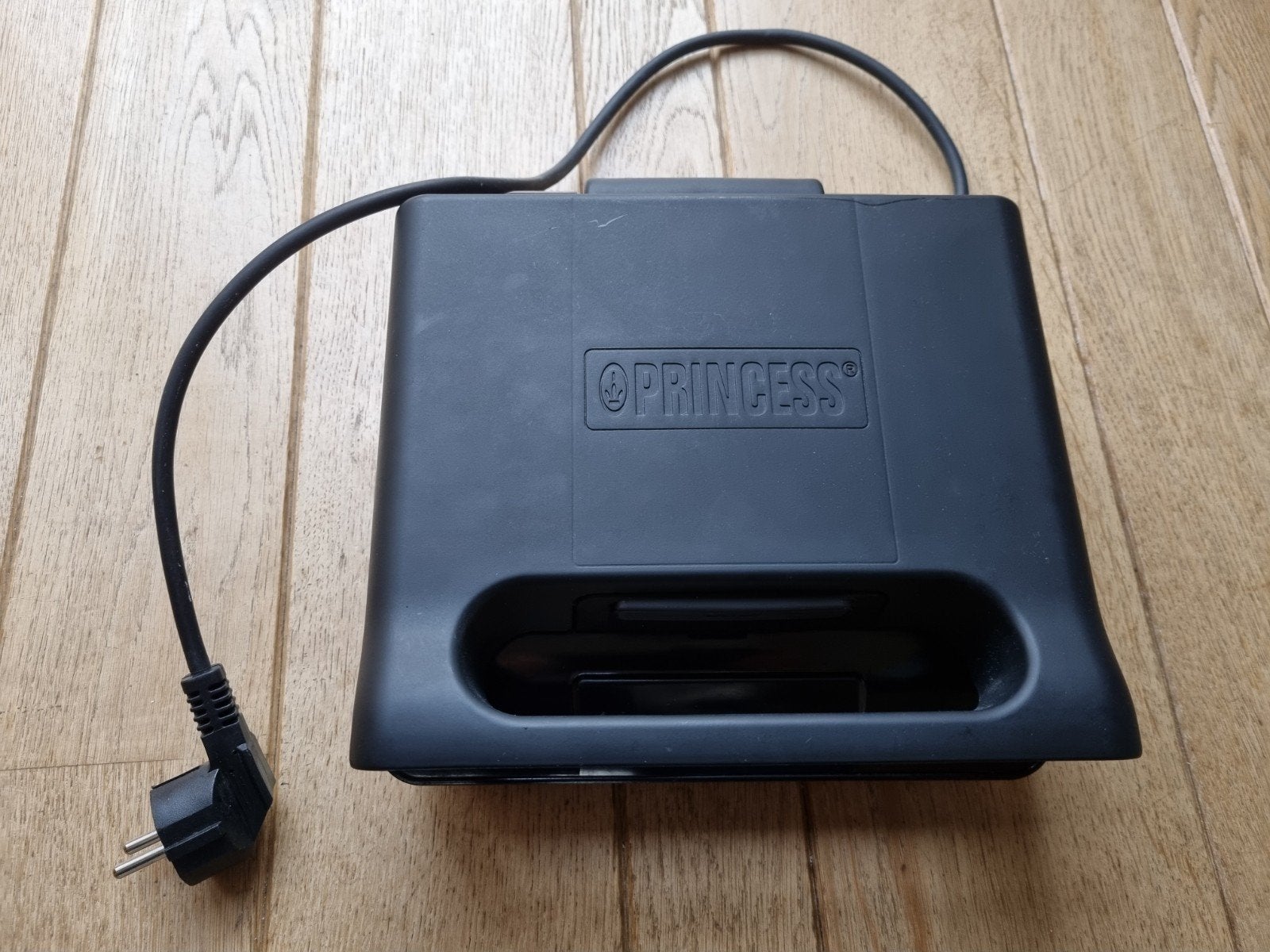 Tosti Ijzer, Princess Grill compact Flex 700 Watt, Ophalen of Verzenden, Uitneembare platen, Gebruikt