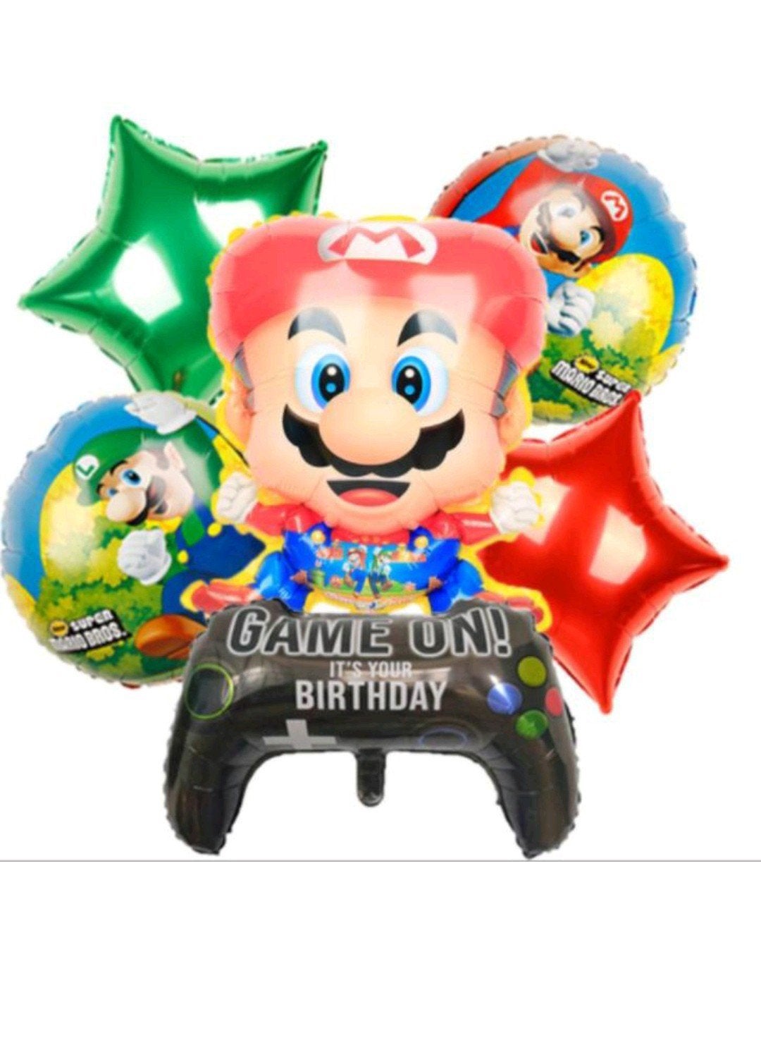 Nieuwe Super Mario Bros. Folieballonnen Set - Verjaardag, Ophalen of Verzenden, Nieuw, Feestartikel, Verjaardag
