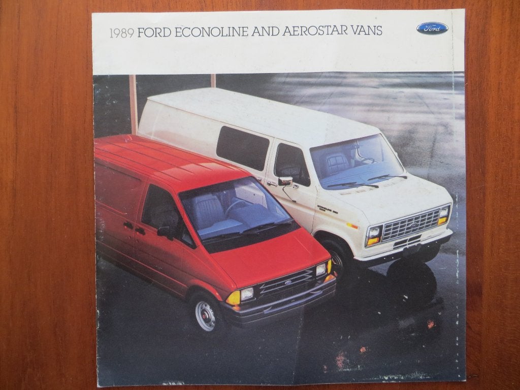 Ford Econoline and Aerostar Vans 1989, Ophalen of Verzenden, Zo goed als nieuw, Ford