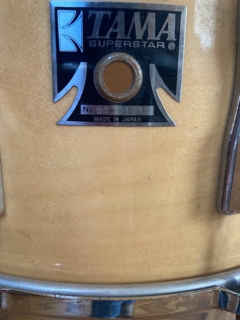 Vintage Tama Superstar Mastercraft 14x8 Snare Drum, Ophalen of Verzenden, Gebruikt, Tama