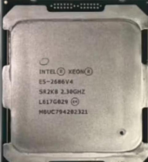 Intel Xeon E5 2686 V4 2.3GHz CPU met Socket LGA 2011-3, Computers en Software, Processors, Ophalen of Verzenden, Gebruikt