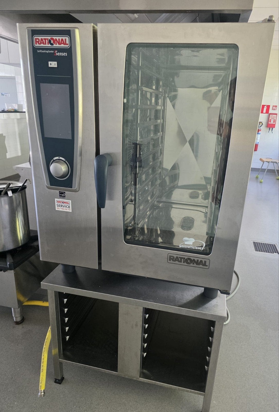 Rational SCC WE 101G 10 laags Zelfkokend Systeem op Gas, Ophalen of Verzenden