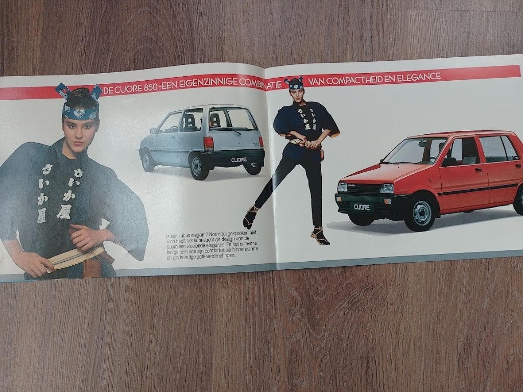 Daihatsu Cuore 850 autofolder, Ophalen of Verzenden, Nieuw, Overige merken