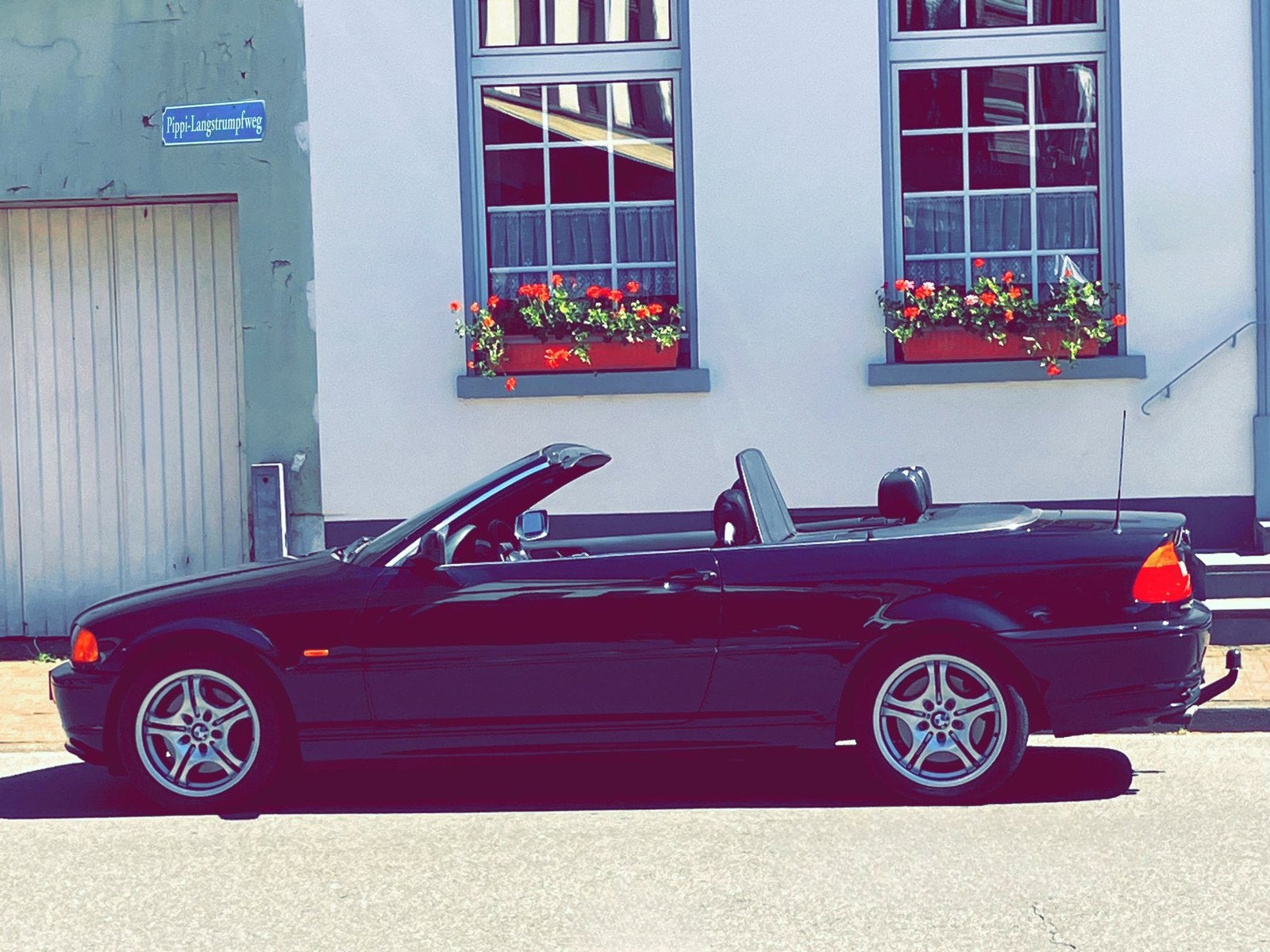 BMW 3-Serie 3.0 CI 330 Cabriolet AUT 2000 Zwart, Auto's, Automaat, 1595 kg, Cabriolet, 4 stoelen