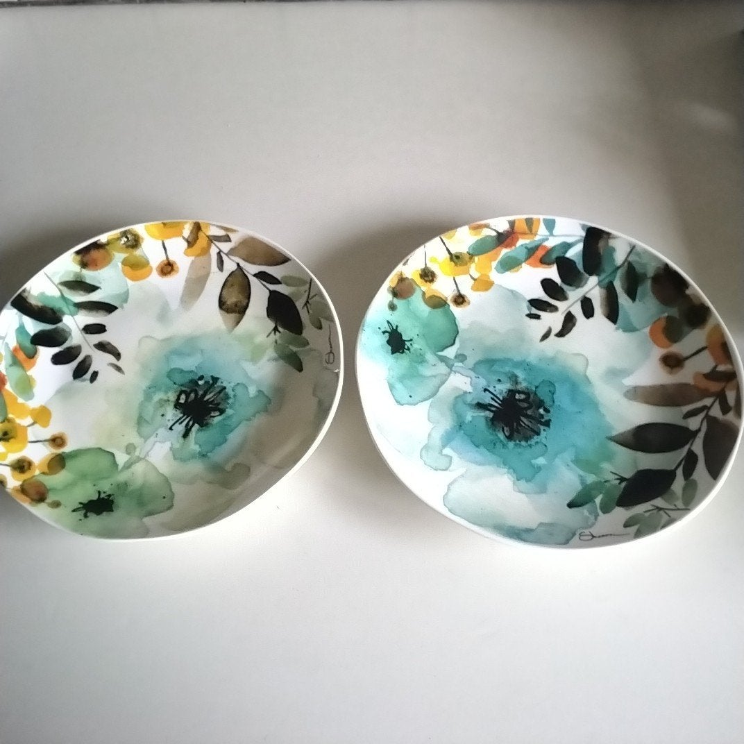 Jet sharon by ter steege 2 borden, Huis en Inrichting, Keuken | Servies, Ophalen of Verzenden, Zo goed als nieuw, Bord(en), Overige stijlen