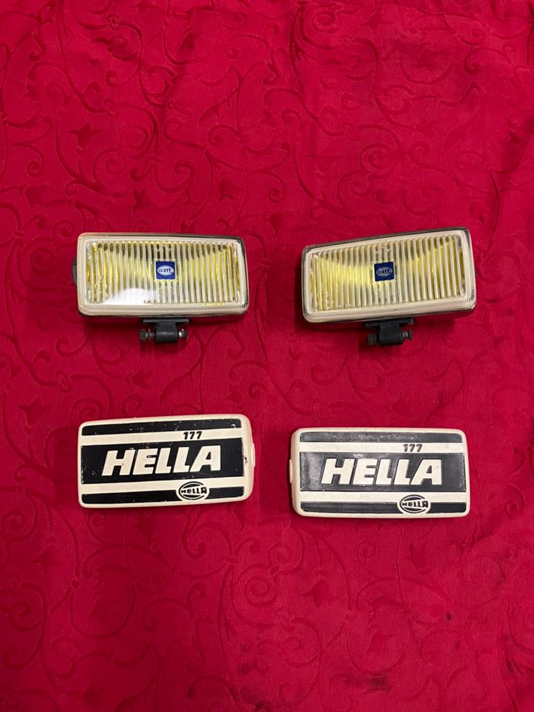 Vintage Hella 177 breedstralers, Auto-onderdelen, Verlichting, Ophalen of Verzenden, Gebruikt