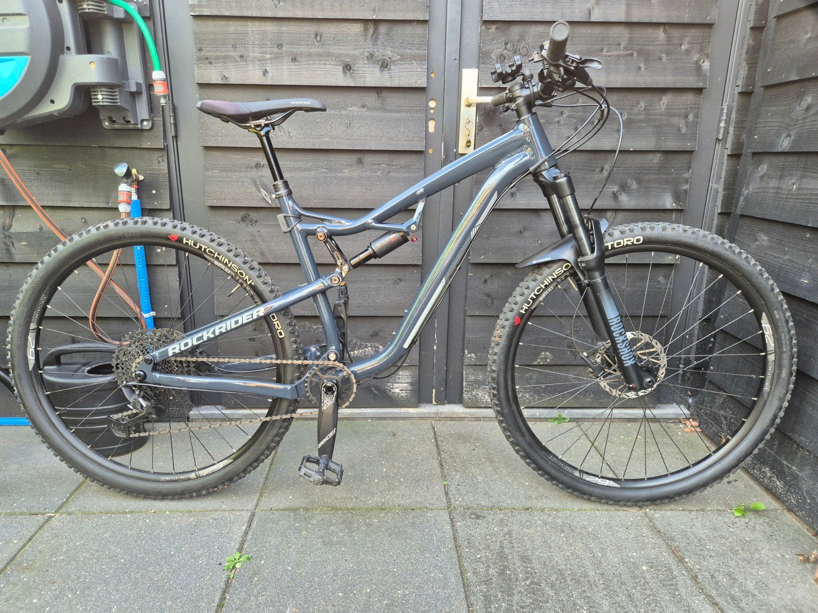 moutainbike Rockrider AM 50S frame maat L, Fully, Zo goed als nieuw, Schijfrem, Ophalen