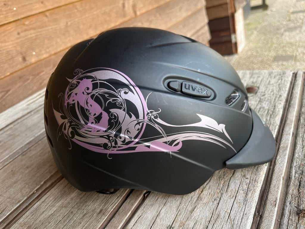 Uvex paardrij Cap, Dieren en Toebehoren, Ophalen of Verzenden, Zo goed als nieuw, Dressuur