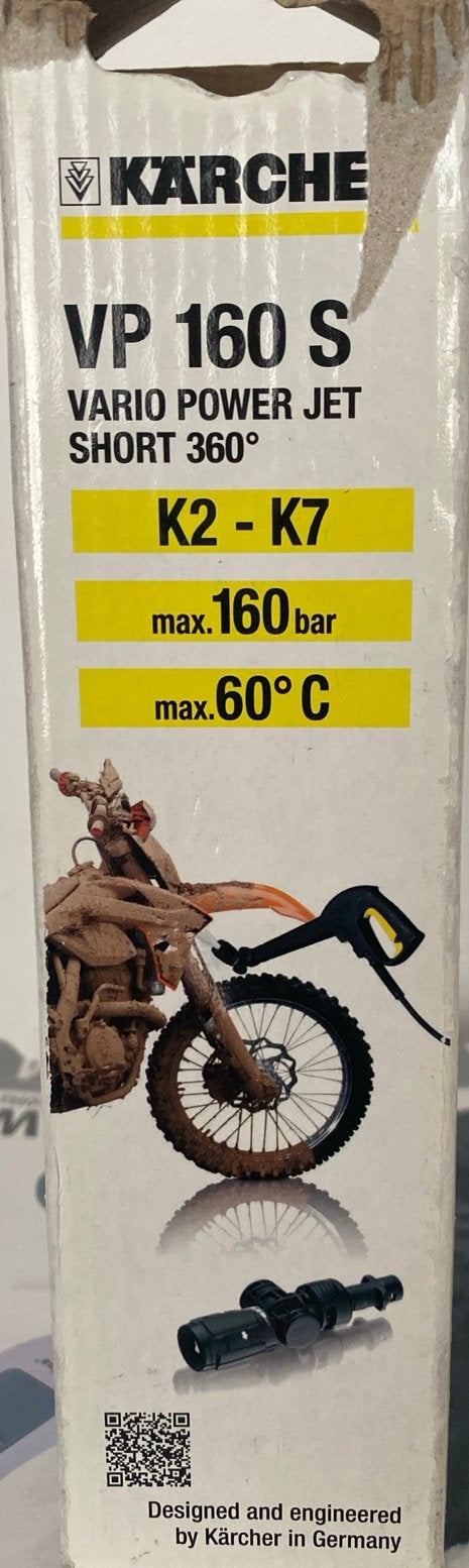 Kärcher VP 160 S Vario Power Jet Short 360 spuitmond, Tuin en Terras, Ophalen of Verzenden, Nieuw