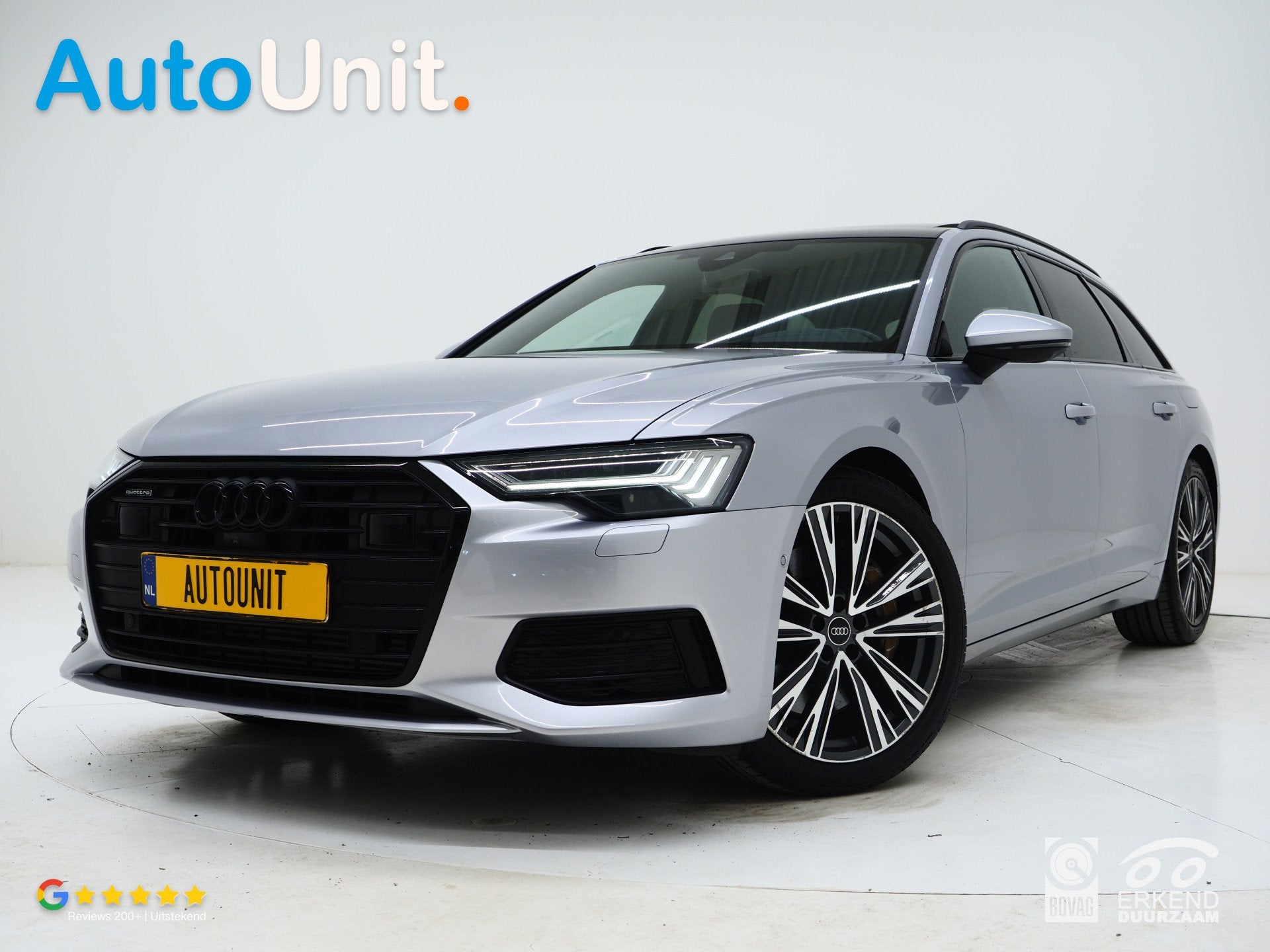 Audi A6 Avant 50 TFSI e quattro Advanced edition | Panoramad, Auto's, Automaat, 77 km/l, Gebruikt, Zwart