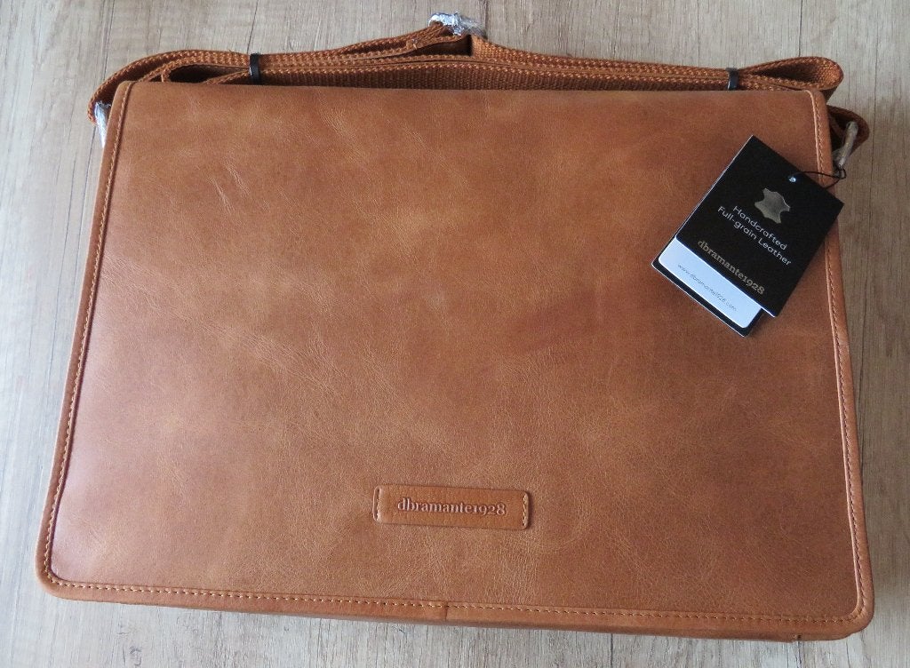 Dbramante1928 Laptoptas Marselisborg Messenger Tan 14 inch, Bruin, Ophalen of Verzenden, Zo goed als nieuw, 14 inch