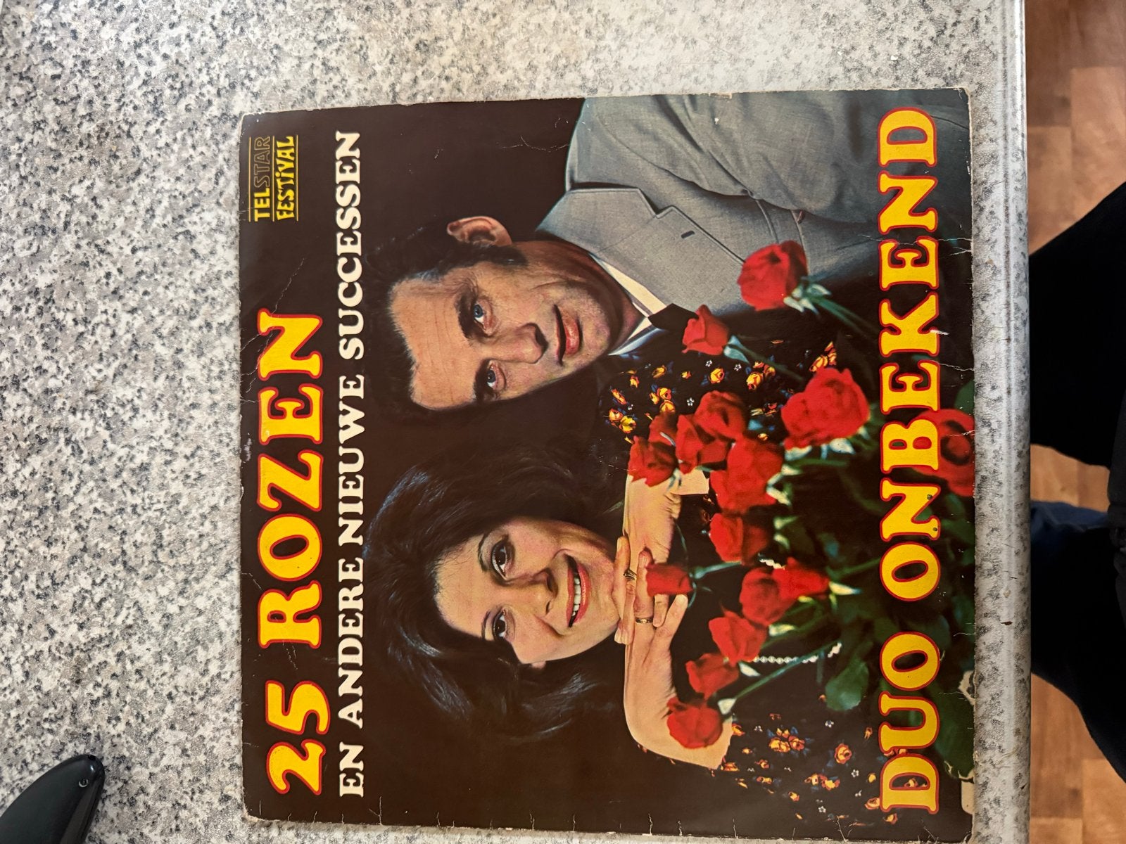 Duo Onbekend - 25 Rozen en Andere Nieuwe Successen LP, Cd's en Dvd's, Ophalen of Verzenden, Gebruikt, 12 inch, LP