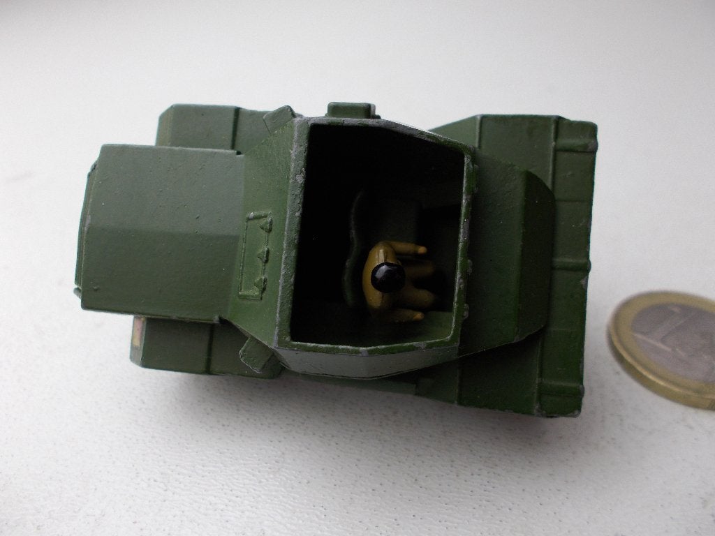 1953 Dinky Toys 673 SCOUT CAR + DRIVER! (-A-), Ophalen of Verzenden, Zo goed als nieuw, Auto, Dinky Toys