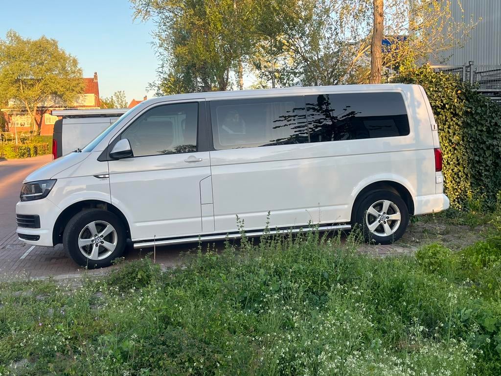 Volkswagen Transporter T6.L2 H1 2.0 2017 dubbel cabine 6 zit, Auto's, 4 cilinders, Volkswagen, Diesel, Particulier