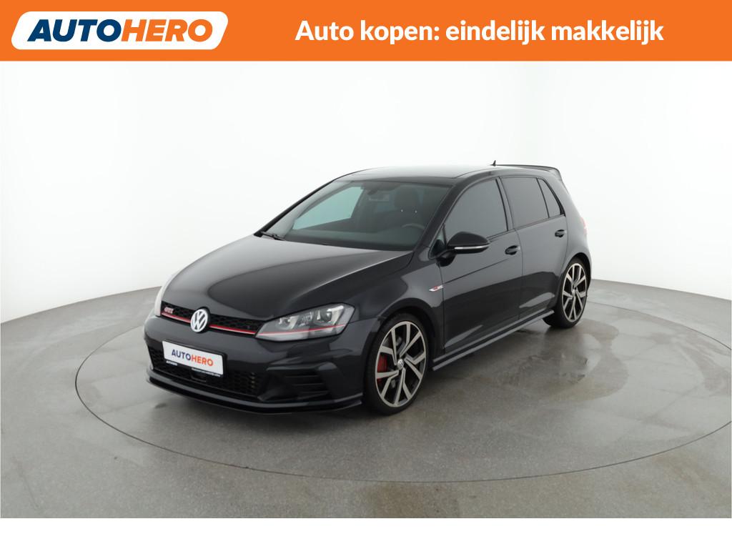 Volkswagen Golf 2.0 TSI GTI Clubsport | SG09476 | (bj 2016), Auto's, Volkswagen, Gebruikt, 4 cilinders, Leder en Stof, Zwart