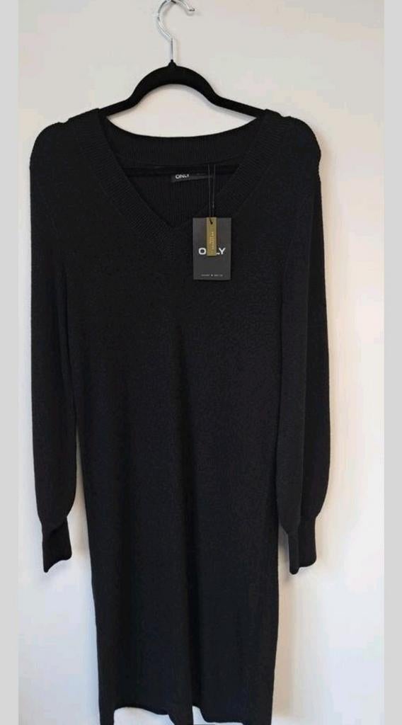 Nieuwe Only jurk maat S - Zwart gebreid, Kleding | Dames, Jurken, Customerservice@bestseller.com, Only, Zwart, Nieuw