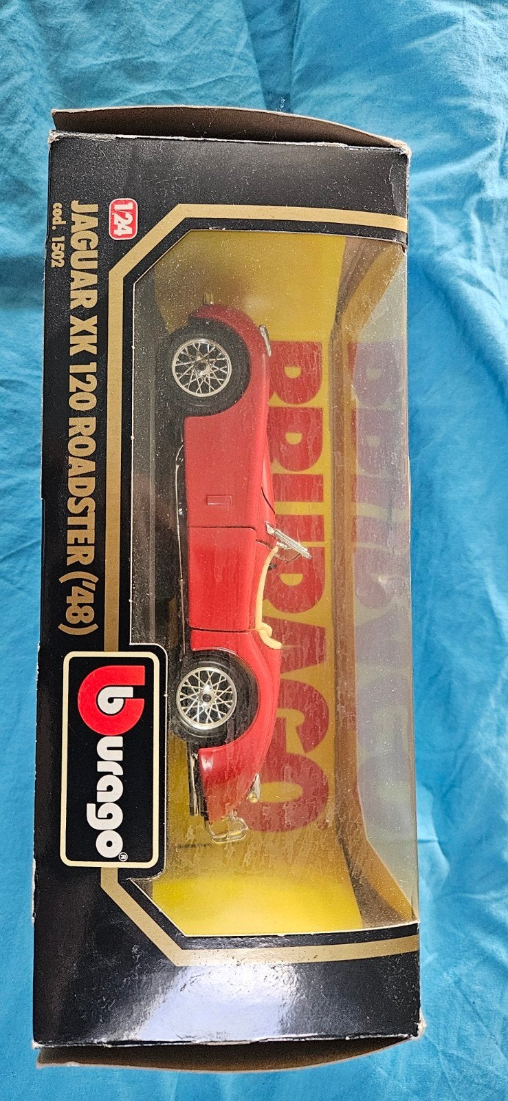 jaguar roadster, Hobby en Vrije tijd, Ophalen of Verzenden, Nieuw, Bburago