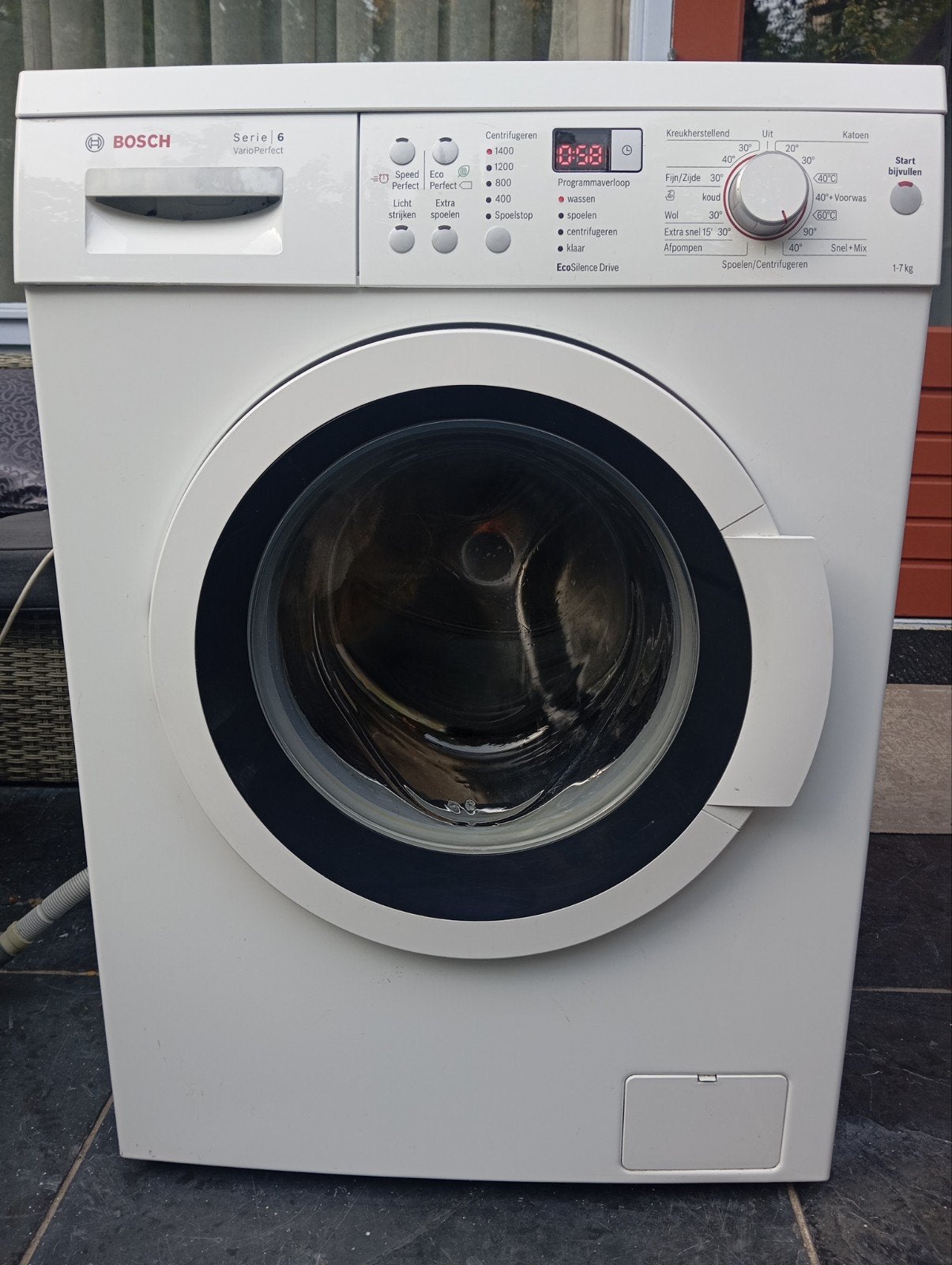 Wasmachine Bosch serie 6 Varioperfect 7 kilo 1400, 1200 tot 1600 toeren, 8 tot 10 kg, Ophalen of Verzenden, Zo goed als nieuw