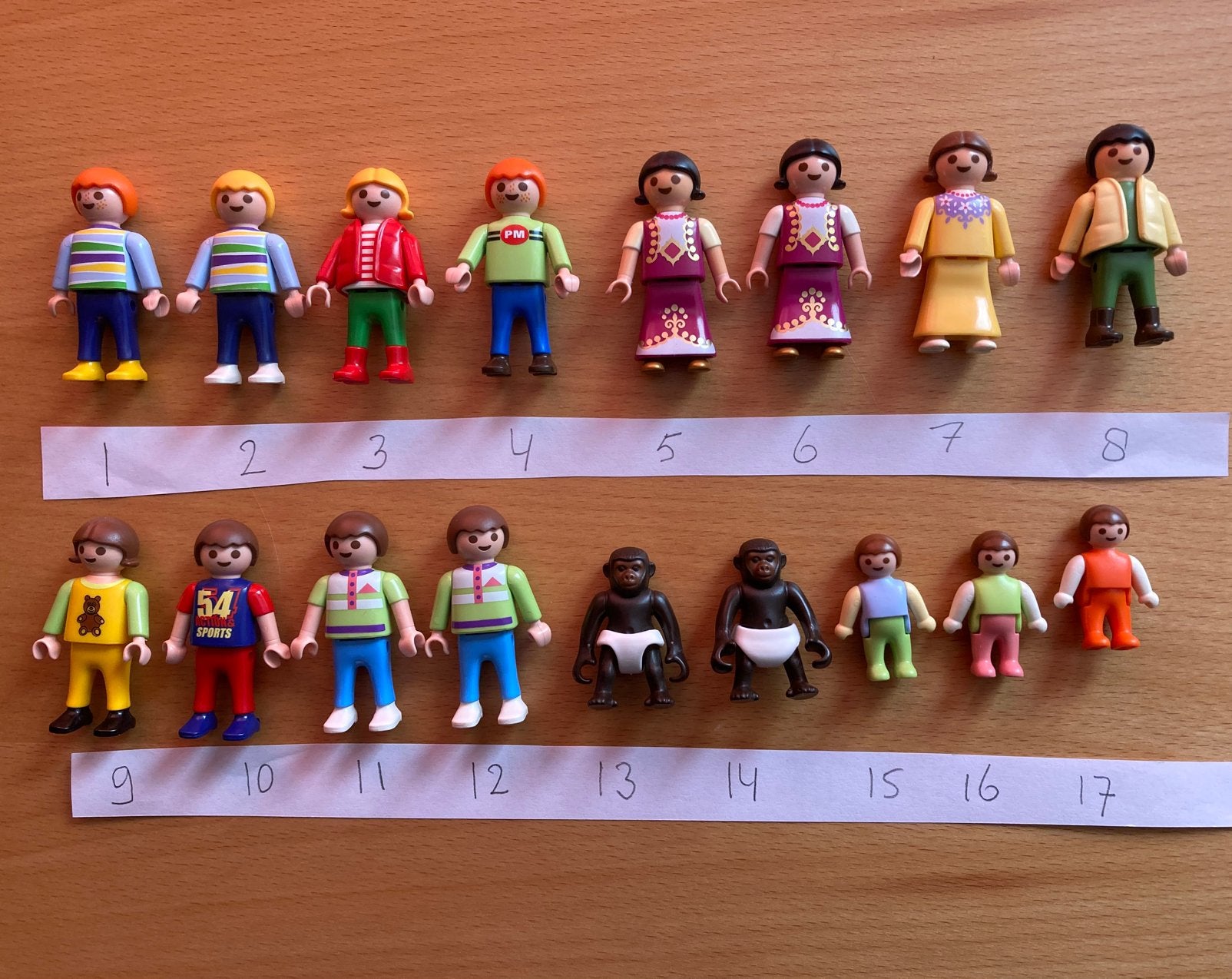 Playmobil kleine poppetjes en baby poppetjes, Ophalen, Gebruikt