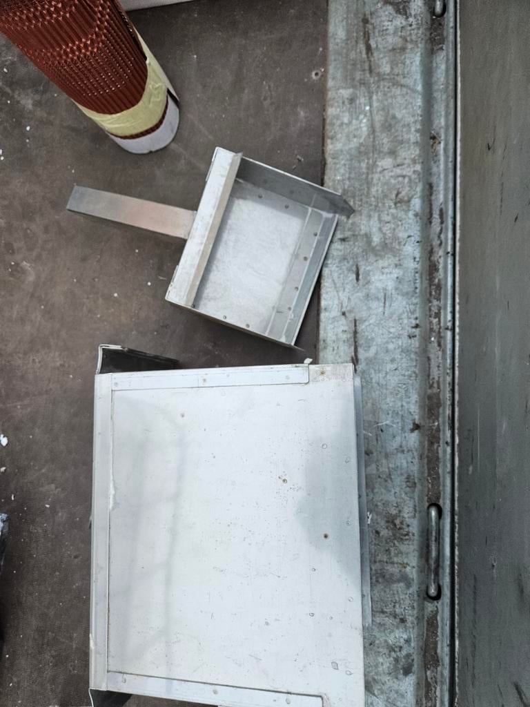 1x rvs lijmbak, Doe-het-zelf en Verbouw, Ophalen of Verzenden