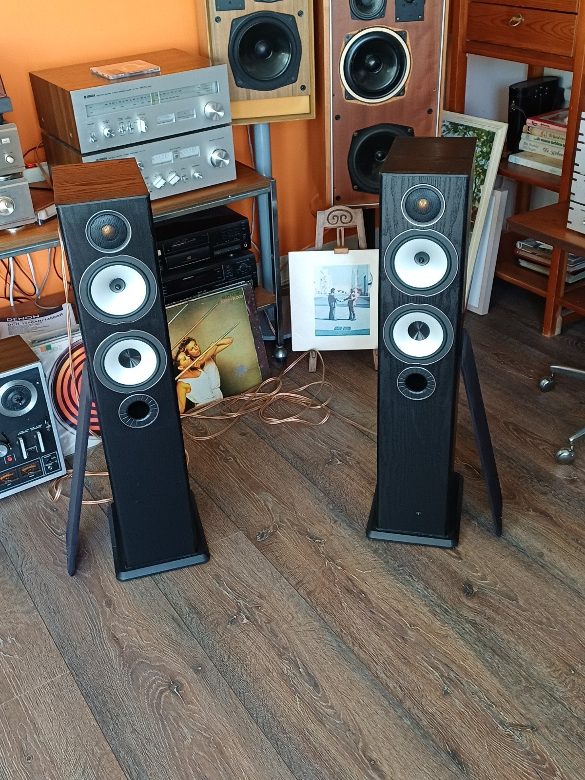 Monitor Audio Bronze BX5 zuilspeakers - Topstaat!, Ophalen, Vloerstaande luidspreker, 120 tot 150 watt, Zo goed als nieuw