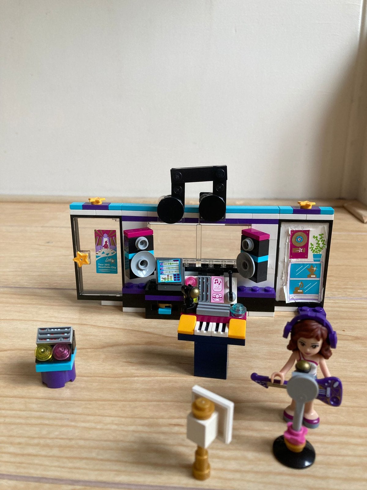 Lego friends 41103 popster opnamestudio, Gebruikt, Lego, Friends, Ophalen of Verzenden