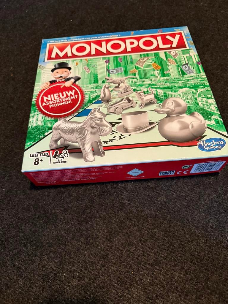 Monopoly Bordspel - Nieuw Assortiment Pionnen, Hobby en Vrije tijd, Gezelschapsspellen | Bordspellen, Een of twee spelers, Ophalen of Verzenden