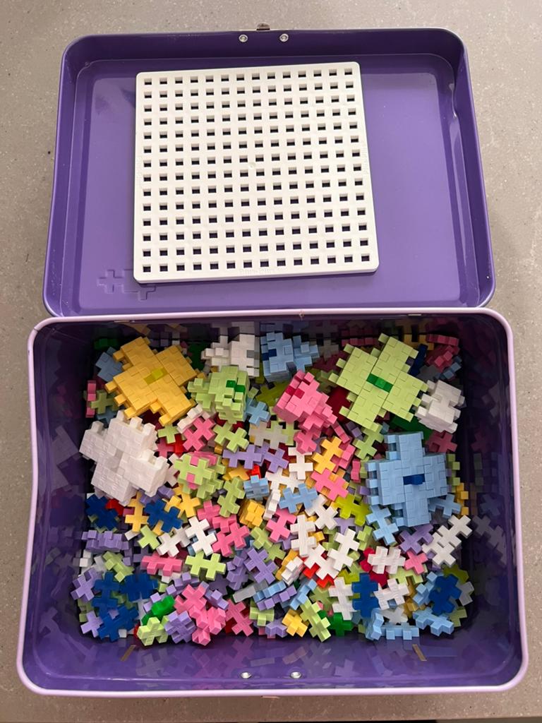 Plusplus koffer met inhoud, Ophalen of Verzenden, Gebruikt, Overige merken