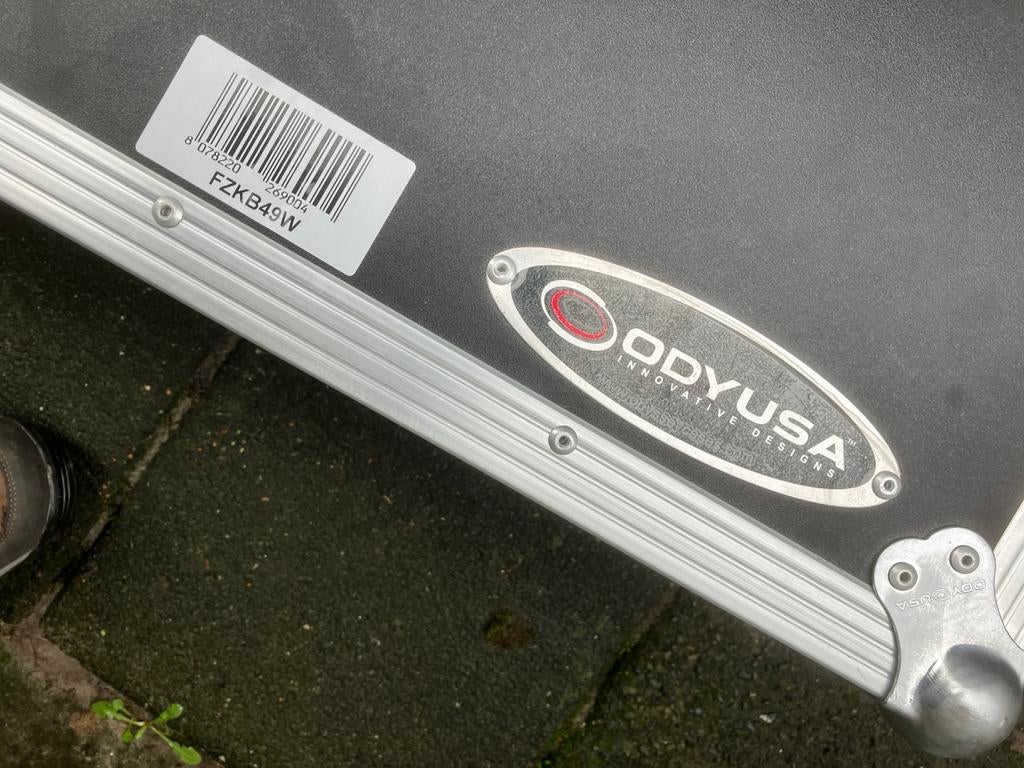 Odyusa Flightcase voor Keyboard 61 toetsen (FZKB49W), Ophalen of Verzenden, Nieuw, 61 toetsen, Overige merken
