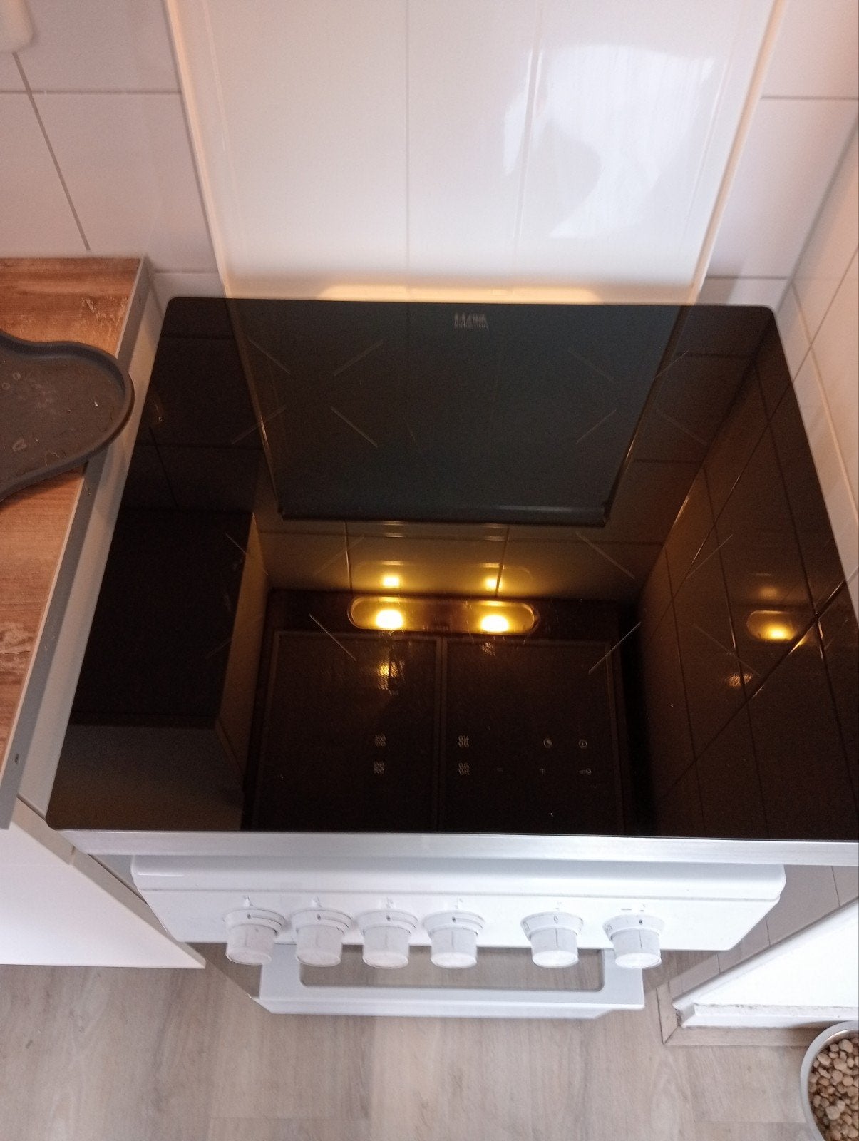 te koop een goedwerkende elektriche induction kookplaat, Witgoed en Apparatuur, Fornuizen, Ophalen, Minder dan 85 cm, 4 kookzones