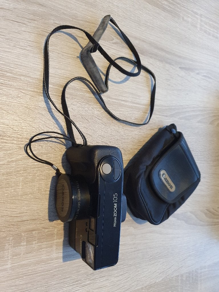 CANON prima 105 zoom, vintage analoog, Ophalen of Verzenden, Zo goed als nieuw, Compact, Canon